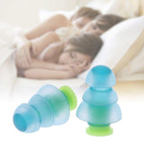 1 Pair Protection-Earplugs Concerts Musician Ear Plugs Noise-Cancelling Hearing Motorcycles Reusable Silicone Earplugs - shopwishi 