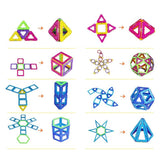 1pcs Magnetic DIY building blocks parts construction toys for toddlers Designer magnetic toys Magnet model building toys