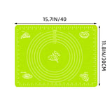 Silicone Kitchen Kneading Dough Mat Cookie Cake Baking Mat Tools Thick Non-stick Rolling Mats Pastry Accessories Sheet Pads