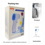 Digital Temperature Meter Gun Infrared Temperature IR Non Contact Temperature Measurement 4 Setting Modes For Baby Adults