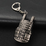 PUBG Keychain Keyring PLAYERUNKNOWNS BATTLEGROUNDS Cosplay Special Force Helmets Metal Key Ring Accessory Props