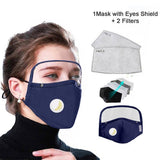 Protective Cotton Mask Integrated With Goggles Mask With Breathing Costumes Cosplay Accessories masque mascarillas