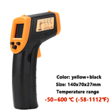 New GM320 LCD IR Infrared Thermometer Non-Contact Digital Pyrometer Temperature Meter  Point -50~380 Degree Termometr