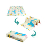 200*180cm  Foldable Cartoon Baby Play Mat Xpe Puzzle Children's Mat Baby Climbing Pad Kids Rug Baby Games Mats