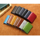 Man Women Smart Wallet Business Card Holder Hasp Rfid Wallet Aluminum Metal Credit Business Mini Card Wallet