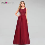Ever-Pretty Mermaid V-Neck Sleeveless Draped Formal Party Gowns
