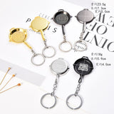 PUBG Keychain Keyring PLAYERUNKNOWNS BATTLEGROUNDS Cosplay Special Force Helmets Metal Key Ring Accessory Props