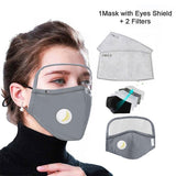 Protective Cotton Mask Integrated With Goggles Mask With Breathing Costumes Cosplay Accessories masque mascarillas
