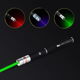 1Pcs 5MW High Power Lazer Pointer 650Nm 532Nm 405Nm Red Blue Green Laser Sight Light Pen Powerful Laser Meter Tactical Pen TSLM1