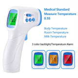 LCD Infrared Laser Temperature Tool Celsius Thermometre Infrarouge Non-Contact Infrared Thermometer High Precision Adult Child