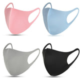 Cool Silk Cotton Face Mouth Mask for Man Woman Washable Reusable Anti Dust Windproof Mouth-muffle Mask Breathable PM2.5