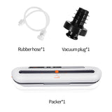 SaengQ Best Vacuum Food Sealer 220V/110V Automatic Commercial Household Food Vacuum Sealer Packaging Machine Include 10Pcs Bags