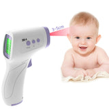 Non contact Forehead Temperature Infrared Thermometer 1-second Accurate Reading IR Infrared Thermometer Measurement LCD Digital