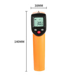 New GM320 LCD IR Infrared Thermometer Non-Contact Digital Pyrometer Temperature Meter  Point -50~380 Degree Termometr