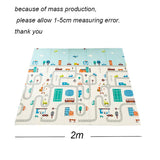 Foldable Baby Play Mat Xpe Puzzle Mat Educational Children's Carpet in the Nursery Climbing Pad Kids Rug Activitys Games Toys