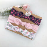 NEW 3pcs/lot baby headband flower print hairwear for newborn baby girl headband for litle girl headbands children