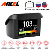 Automobile On-board Computer ANCEL A202 Car Digital OBD 2 Computer Display Speed Fuel Consumption Temperature Gauge OBD2 Scanner