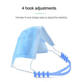Mascarillas Extension Buckle Face Shield Ear Grips Earmuff Rope Anti-Slip Silicone Adjustable Mask Extension Hook For Kinds
