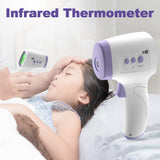 Non contact Forehead Temperature Infrared Thermometer 1-second Accurate Reading IR Infrared Thermometer Measurement LCD Digital