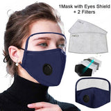 Protective Cotton Mask Integrated With Goggles Mask With Breathing Costumes Cosplay Accessories masque mascarillas