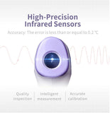 Infrared Forehead Digital Thermometer Gun IR Laser Non Contact Thermometer with 3 Color Backlight Display for Baby Adults sensor