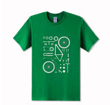 Funny T-shirt Print bicycle MTB T shirts Mountain biker exploded into parts Tee shirt Group Team Clothing tshirt men
