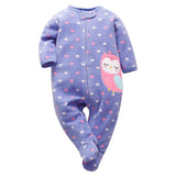 Orangemom anime home love Newborn baby boys spring baby Romper girl romper Infant fleece Jumpsuit for kids new born baby clothes