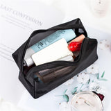 Women Transparent Cosmetic Bag Travel Function Makeup Case Zipper Make Up Organizer Storage Pouch Toiletry Beauty Wash Bag