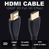 Shuliancable HDMI Cable High speed 1080P 3D gold plated cable hdmi for HDTV XBOX PS3 computer 0.3m 1m 1.5m 2m 3m 5m 7.5m 10m 15m