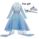 2022 Baby Girl Princess Dress for Girls Halloween Carnival Party Dress up Birthday Costume Children Clothing Vestidos