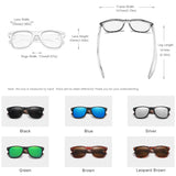 KINGSEVEN Brand  Fashion Handmade Natural Wooden Sunglasses For Men Women Polarized Sun Glasses UV400 Mirror Male Eyewear