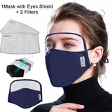 Protective Cotton Mask Integrated With Goggles Mask With Breathing Costumes Cosplay Accessories masque mascarillas