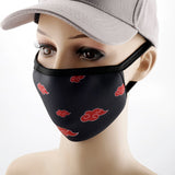 Anime Printed Mask Naruto/Tokyo Ghoul/Attack on Titan Mask Reusable Face Shield Breathable mask