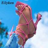 Eilyken Women shoes Gladiator sandals high heels