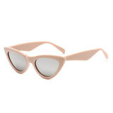 Cat Eye Sunglasses Wrap Designer Sunglasses Women 2018 High Quality Plastic Leopard Sunglasses Acrylic