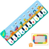 Coolplay Electronic Musical Mat Carpets Keyboard Baby Piano Play Mat Musical Instrument Montessori Toy Educational Toys for Kids