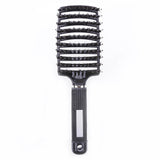 Girls Hair Scalp Massage Comb Hairbrush Bristle Nylon Women Wet Curly Detangle Hair Brush for Salon Hairdressing Styling Tools