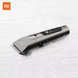 New Xiaomi RIWA Hair Clipper Personal Electric Trimmer Rechargeable Strong Power Steel Cutter Head With LED Screen Washable