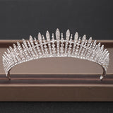 Wedding Crown Hair Jewelry Bridal Headpiece woman Baroque Rhinestones Crystal Tiaras Bride Party Crowns Wedding Hair Accessories
