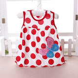 Cotton Flower Design Dress for Kids