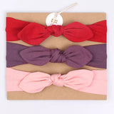 NEW 3pcs/lot baby headband flower print hairwear for newborn baby girl headband for litle girl headbands children