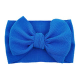 New Baby Girls Headband Toddler Big Bow Hairband Cute Solid Stretch Turban Big Knot Head Wrap Head wear