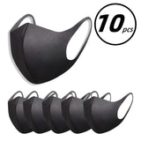 Cool Silk Cotton Face Mouth Mask for Man Woman Washable Reusable Anti Dust Windproof Mouth-muffle Mask Breathable PM2.5