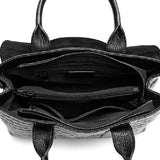 Lady elegant real alligator handbag    black grey green red top-handle bag