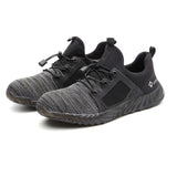 Safety  Shoes Men And Women Steel Toe Air Safety Boots Anti-Puncture Work Sneakers Breathable Shoes