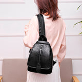 Travel Shoulder Bag School Backpacks For Teenage Girls Sac A Dos Women Leather Backpacks High Quality Ladies Bagpack New