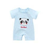 Infant jumpsuit summer romper animal print girl boy cotton suit newborn climbing cartoon rompers cheap stuff baby products