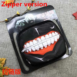 Tokyo Ghoul Kaneki Ken Mask Face Masks Cosplay Anime Dustproof Zipper Masks Props