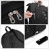 Waterproof 17 Inch Laptop Compartment and USB Charging Travel Backpack