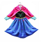 Dressy Girls Princesses Dress up Snow Queen Anna Belle Snow White Sleeping Beauty Costume Kids Fancy Unicorn Evil Queen Minnie